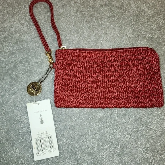 The Sak Red Clutch Wristlet **CUTE** - Picture 2 of 6